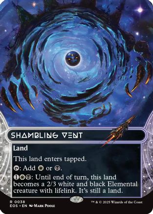 Shambling Vent (0038) (Borderless) (EOE-038) - Edge of Eternities