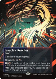 Lavaclaw Reaches (0067) (Borderless) (EOE-067) - Edge of Eternities