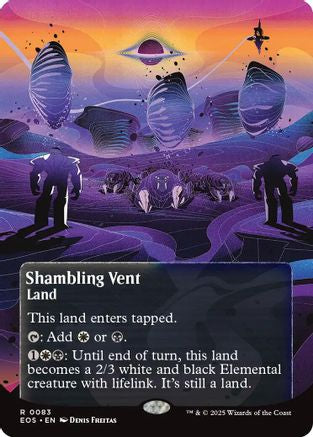 Shambling Vent (0083) (Borderless) (EOE-083) - Edge of Eternities