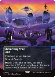 Shambling Vent (0173) (Borderless) (Galaxy Foil) (EOE-173) - Edge of Eternities Foil