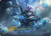 Mm'menon, the Right Hand Art Card (Gold-Stamped Signature) (AAEOE-008) - Art Series: Edge of Eternities