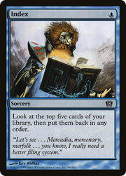 Index (8ED-84★) - Eighth Edition Foil