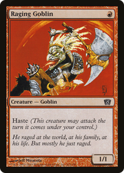 Raging Goblin (8ED-212★) - Eighth Edition Foil