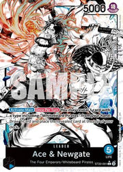 Ace & Newgate (Parallel) (ST22-001) - Starter Deck 22: Ace & Newgate Foil
