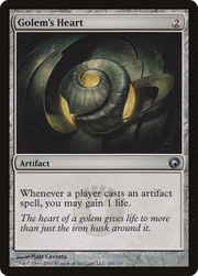 Golem's Heart (SOM-161) - Scars of Mirrodin