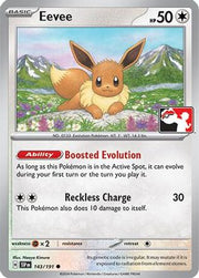 Eevee 143  - Holofoil Prize Pack Series Cards - Common