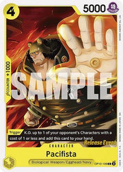 Pacifista (OP12-109) - Legacy of the Master Release Event Cards