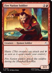 Fire Nation Soldier (TLE-238) - Avatar: The Last Airbender: Eternal-Legal Foil