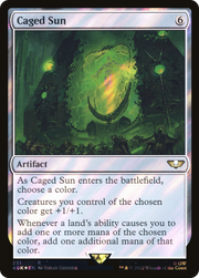 Caged Sun (40K-231) - Warhammer 40,000 Commander Foil