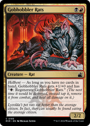 Gobhobbler Rats (RVR-185) - Ravnica Remastered Foil