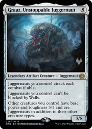 Graaz, Unstoppable Juggernaut (PPONE-229P) - Phyrexia: All Will Be One Promos Foil