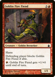 Goblin Fire Fiend (RAV-127) - Ravnica: City of Guilds