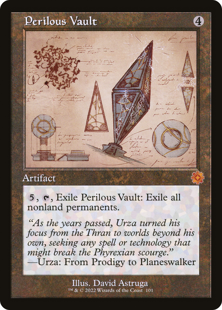 Perilous Vault (BRR-101) - The Brothers' War Retro Artifacts Foil