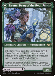 Valentin, Dean of the Vein // Lisette, Dean of the Root (STX-161) - Strixhaven: School of Mages Foil
