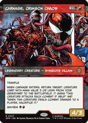 Carnage, Crimson Chaos (Borderless) (SPM-227) - Marvel's Spider-Man