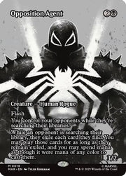 Opposition Agent (Borderless) (MAR-019) - Marvel Eternal-Legal
