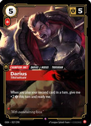 Darius - Trifarian 027/298  - Foil Origins - Rare