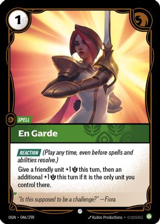 En Garde 046/298  Origins - Common