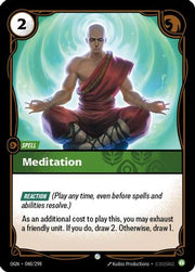 Meditation (048/298) - Origins Foil