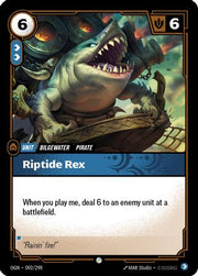 Riptide Rex (092/298) - Origins Foil