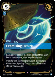 Promising Future (115/298) - Origins Foil
