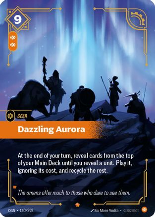 Dazzling Aurora 160/298  - Foil Origins - Epic