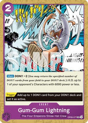 Gum-Gum Lightning (Reprint) (OP09-077) - Premium Booster -The Best- Vol. 2