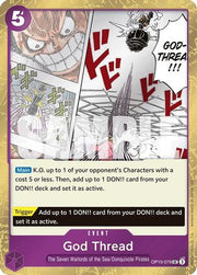 God Thread (Pirate Foil) (OP10-079) - Premium Booster -The Best- Vol. 2 Foil