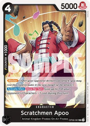 Scratchmen Apoo - OP08-087 (Reprint) (OP08-087) - Premium Booster -The Best- Vol. 2