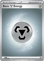 Basic Metal Energy 008  - Reverse Holofoil MEE Mega Evolution Energies - Common