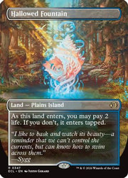 Hallowed Fountain (Borderless) (ECL-347) - Lorwyn Eclipsed