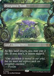 Overgrown Tomb (Borderless) (ECL-350) - Lorwyn Eclipsed