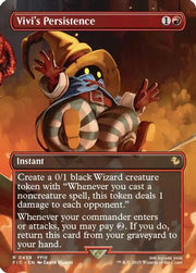 Vivi's Persistence (Borderless) (FIC-458) - Commander: FINAL FANTASY Foil