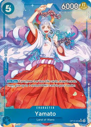 Yamato (Alternate Art) (OP13-054) - Carrying On His Will Foil