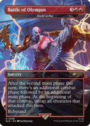 Battle of Olympus - World at War (SLD-2208) - Secret Lair Drop Series Foil