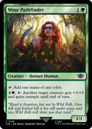 Wose Pathfinder (LTR-190) - The Lord of the Rings: Tales of Middle-earth Foil