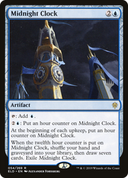 Midnight Clock (PPELD-054) - Throne of Eldraine Promos Foil