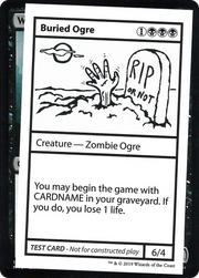 Buried Ogre (CMB1-036) - Mystery Booster Playtest Cards 2021