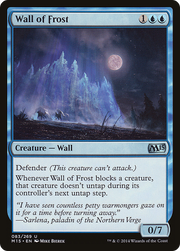 Wall of Frost (M15-083) - Magic 2015 Foil