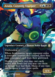 Azula, Cunning Usurper (Borderless) (TLA-303) - Avatar: The Last Airbender Foil