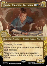 Sokka, Tenacious Tactician (Showcase) (TLA-352) - Avatar: The Last Airbender