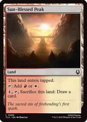 Sun-Blessed Peak (TLA-280) - Avatar: The Last Airbender Foil