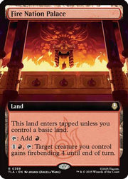 Fire Nation Palace (Extended Art) (TLA-389) - Avatar: The Last Airbender Foil