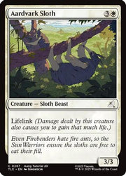 Aardvark Sloth (0267) (TLE-267) - Avatar: The Last Airbender: Eternal-Legal