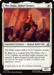 The Duke, Rebel Sentry (TLE-076) - Avatar: The Last Airbender: Eternal-Legal