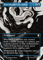 Waterbender Ascension (Borderless) (TLA-310) - Avatar: The Last Airbender Foil