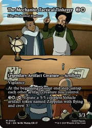The Mechanist, Tactical Tinkerer - Lita, Mechanical Engineer (Borderless) (TLE-004) - Avatar: The Last Airbender: Eternal-Legal Foil