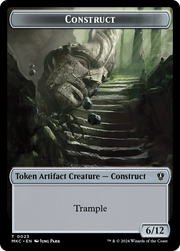 Construct (TMKC-023) - Murders at Karlov Manor Commander Tokens Foil