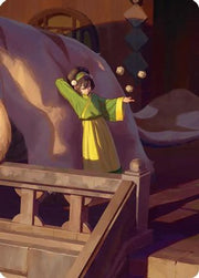 Toph, Greatest Earthbender Art Card (ASTLA-) - Art Series: Avatar: The Last Airbender