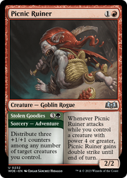 Picnic Ruiner // Stolen Goodies (WOE-232) - Wilds of Eldraine Foil